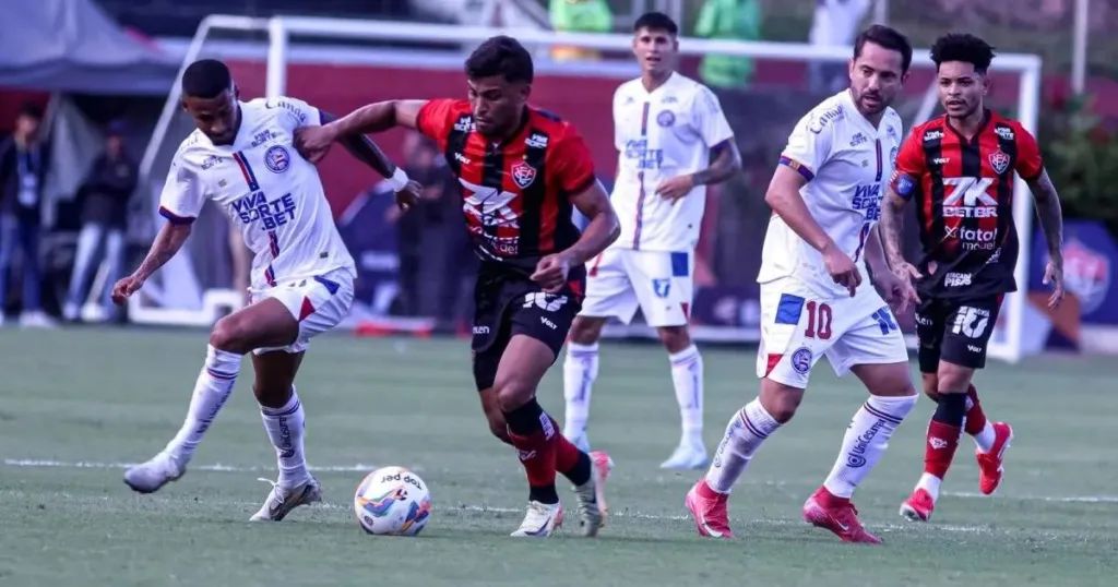 #Bahia #CampeonatoBaiano #Vitória #Barradão #MarcosFelipe #Kayky #RogérioCeni #2025